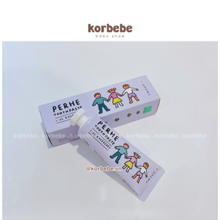 Kem đánh răng cho bé Perhe Toothpaste Hàn Quốc 80g