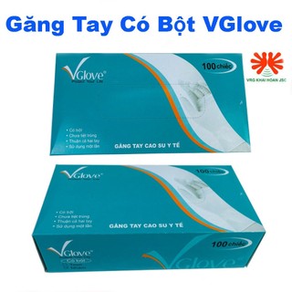 Găng Tay Y Tế Có Bột VGlove Hộp 50 Đôi