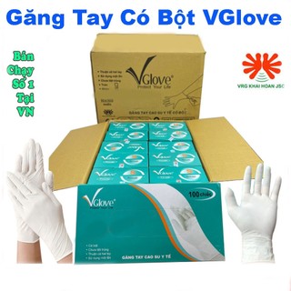 Găng Tay Y Tế Có Bột VGlove Hộp 50 Đôi
