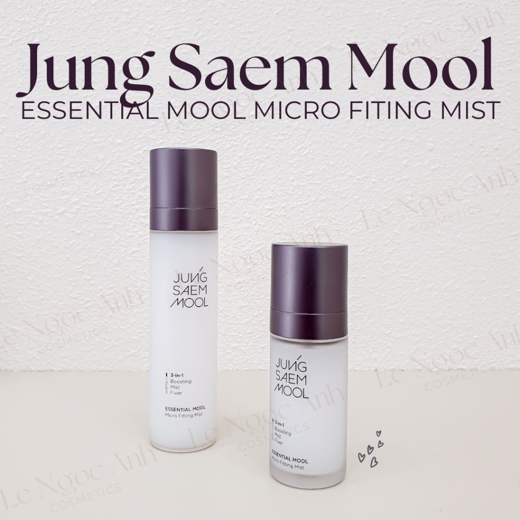 [Có Bill] Xịt Khóa Makeup JungSaemMool Essential Mool Micro Fitting Miss