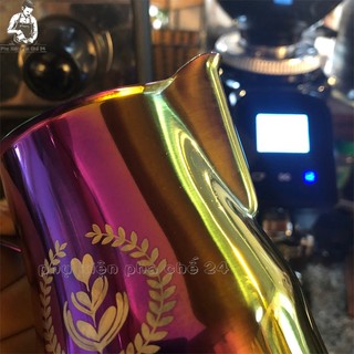Ca Đánh Sữa Mỏ Vịt Mạ Titan 500ml