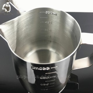Ca Đánh Sữa Inox304 Có Vạch Chia