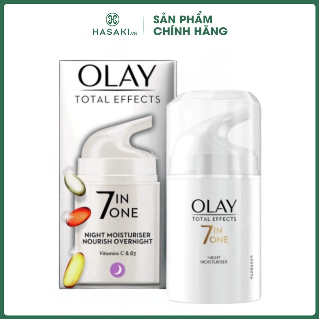 Kem dưỡng Olay Total Effects 7 In One Anti Ageing Moisturiser 50ML HASAKI