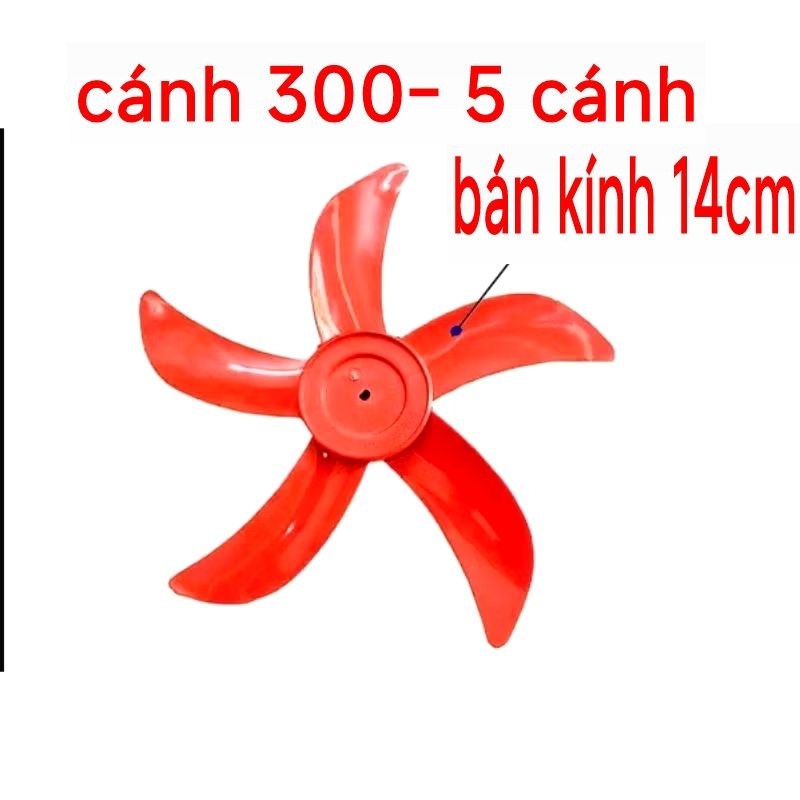 Cánh Quạt Cam 3 Và 5 Cánh ( 3 Kích Thước)