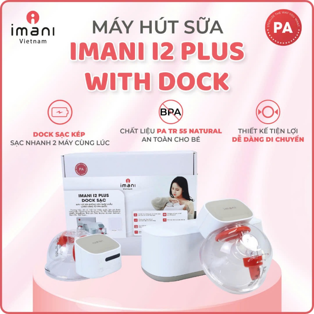 Máy i2plus with Dock nhập khẩu chính hàn từ Hàn Quốc