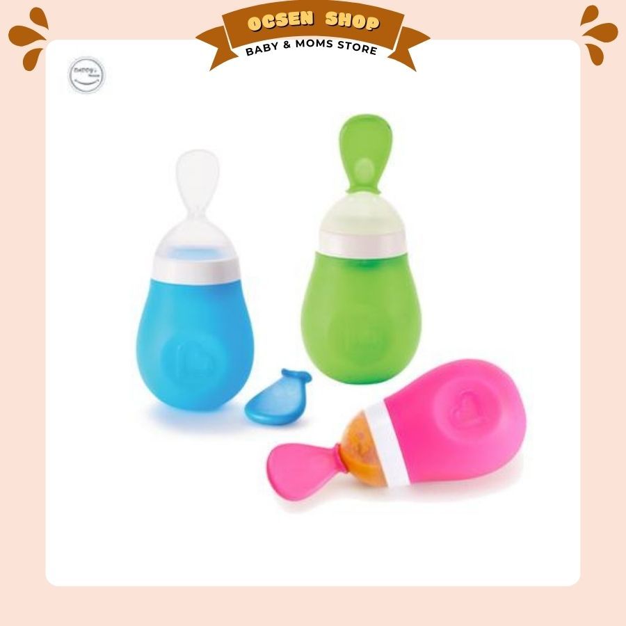 BÌNH THÌA ĂN DẶM CHO BÉ 5m+ MUNCHKIN