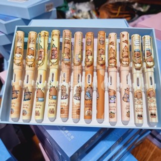 1Hộp = 12cây bút máy capybara/bút máy xóa được