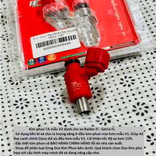  Kim phun TA V2 đủ size dành cho dòng xe Raider Satria. Yêu Thích ❤️❤️❤️ 