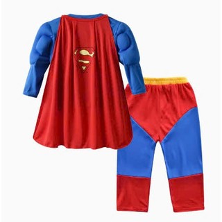 Bộ đồ/ Set hóa trang Spider man có mút đệm vạm vỡ HALLOWEEN