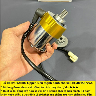Củ đề Open MUTARRU siêu mạnh bền dành cho xe Ex150