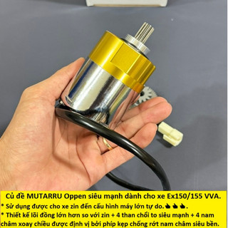 Củ đề Open MUTARRU siêu mạnh bền dành cho xe Ex150