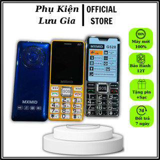 Điện Thoại Người Già , Người Cao Tuổi MXMID G528 4G Xịn Siêu Bền , Pin Khủng 5800mAh , Loa To , Chữ To FullBox Đập Hộp