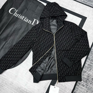 Áo Khoác Gió Di.or 2 Lớp Hót Trend, Áo Gió Nam Nữ Mũ Trùm Cho Boy Phố, Áo Khoác Dù Vải Đẹp