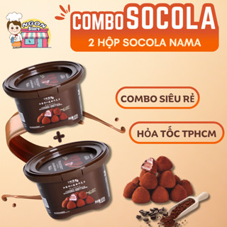 【KÈM ĐÁ KHÔ COMBO 2 Hộp Socola Tươi Công Nghệ Nhật - Kẹo Socola - Ăn Vặt  NGON STORE