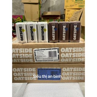 [MỚI] 24 hộp Mix 2 vị Sữa yến mạch vị truyền thống và vị chocolate Oatside 200ml