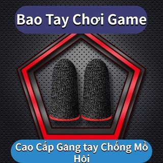 [ Quà Tặng Miễn Phí ] Bao Tay Chơi Game ff, Pubg, Liên Quân Cao Cấp Găng tay Chống Mồ Hôi, Siêu Nhạy, Co Giãn 4 chiều