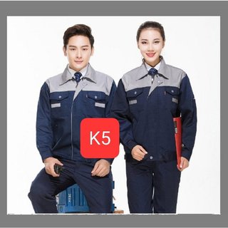 Quần áo lao động có khoá kéo có túi sườn chất kaki đẹp, dày dặn hiều màu phù hợp với mọi đối tượng
