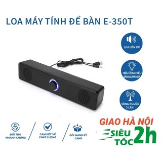 Loa Máy Tính Để Bàn, Loa Thanh Leerfei E-350T Cắm dây-Công Suất Lớn Dùng Cho Máy Vi Tính PC, Laptop, Tivi- ADP - E-350T