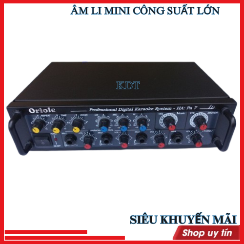 AMPLY KARAOKE PA NGUỒN 220V