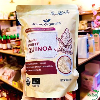 [Aztec Organics] Hạt Diêm Mạch Trắng Hữu Cơ 1kg