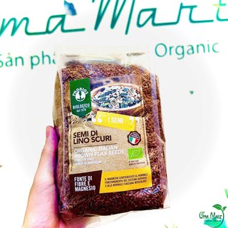Hạt lanh nâu hữu cơ Probios - Ý