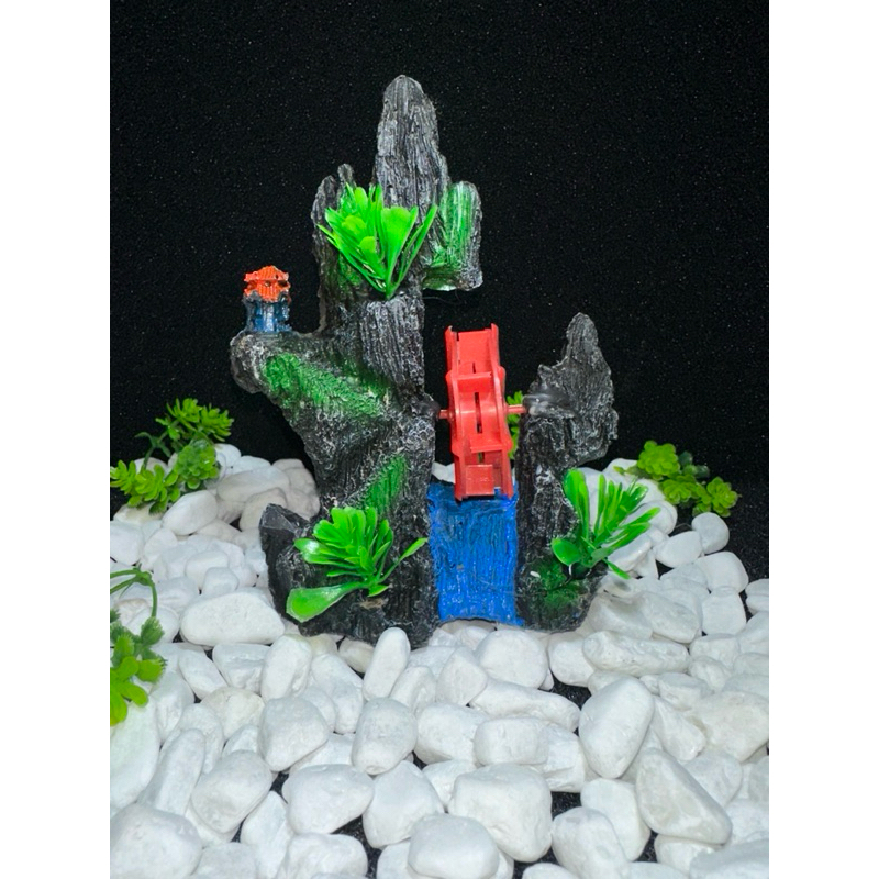 Mô hình núi trang trí bể cá .hòn non bộ