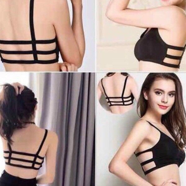 Áo bra 3 Dây Đan chất cotton (áo bra học sinh)