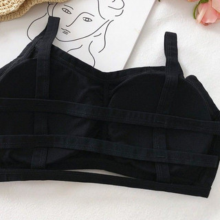 Áo bra 3 Dây Đan chất cotton (áo bra học sinh)