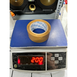 1 cuộn băng keo 100yard trong/ đục lõi mỏng