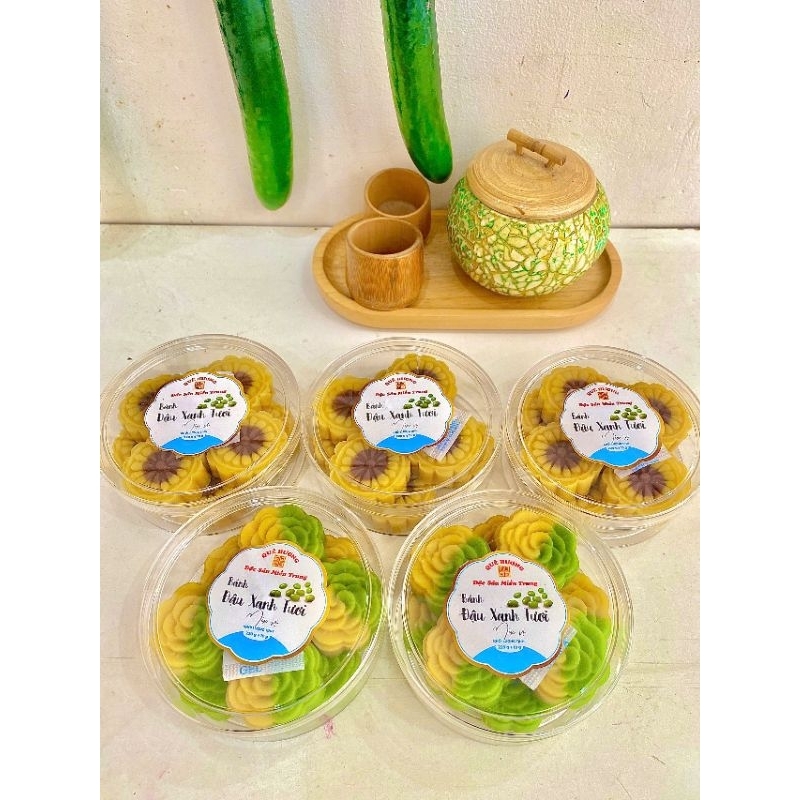 Bánh đậu xanh tươi LanGift Đặc Sản Đà Nẵng Làm Quà