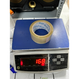 1 cuộn băng keo 100yard trong/ đục lõi mỏng