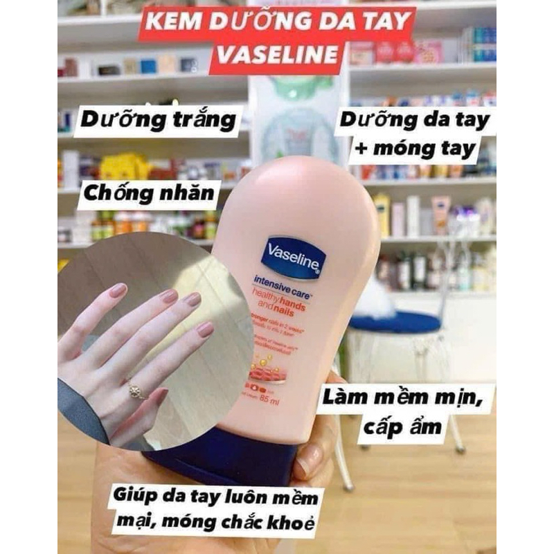 Dưỡng da tay vaseline expert care protect