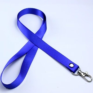 Dây đeo thẻ lụa móc xoay bản rộng 1.5cm (1 dây)