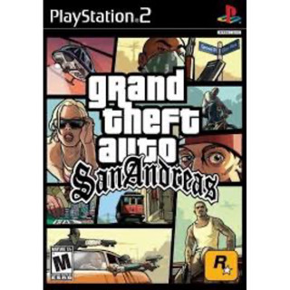 Đĩa game Ps2 Grand Theft Auto San Andreas - Gta San