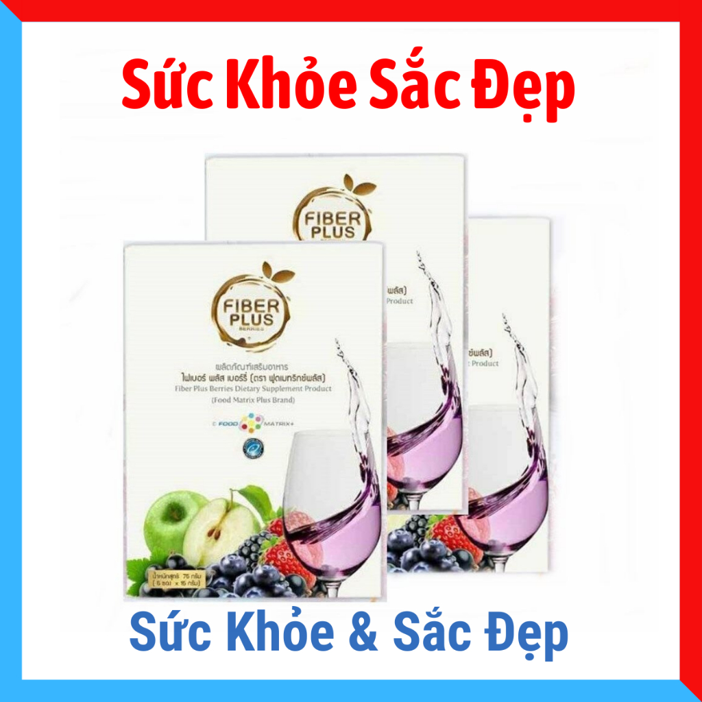 Fiber Plus : Giải độc Fiber Plus 4in1 của Food Matrix Detox Fiber Plus