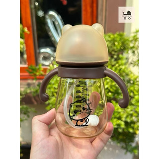 Bình sữa cổ rộng mèo kitty 240ml/300ml