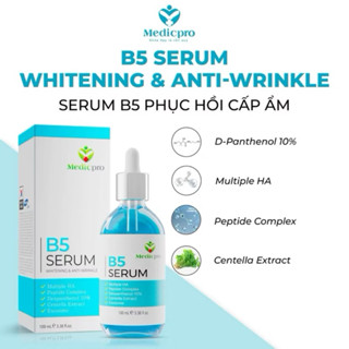 Serum phục hồi cấp ẩm B5  Medicpro Serum Whitening & Anti-Wrinkle CGF 100ml