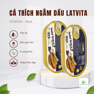 Cá trích Baltic ngâm dầu 190g (nhập khẩu Nga)