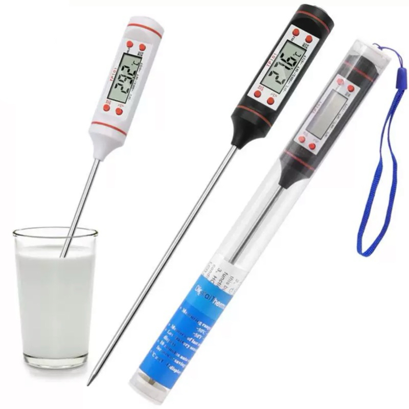 Nhiệt kế đo nước nước pha sữa, đo đồ ăn, thực phẩm (bảo hành 1 đổi 1)
