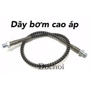 Dây Bơm Cao Áp Ô Tô - Ren Phi 10 - Vòi Bơm Dài 53cm - Lắp Vừa Tất Cả Cho Bơm Cao Áp