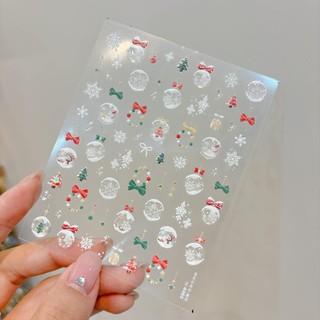 Sticker Dán móng Noel Giáng sinh (Tổng hợp mẫu)
