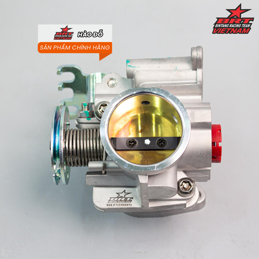 Họng xăng BRT 36mm Exciter 155 - R15V3 - MT15 - FZ155 - EX155 - XSR155 - WR155 Yamaha