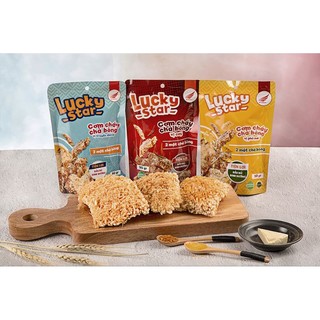1 thùng (60 gói) cơm cháy 50g Lucky star