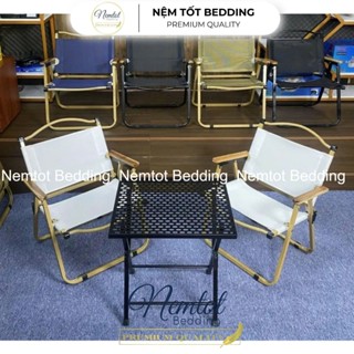  💗BỘ  1 BÀN+2 GHẾ 💗 Bàn Ghế Xếp Gọn Tay Phối Gỗ Ngồi Cà Phê Camping Sân Vườn_Chính Hãng Duy Phương 