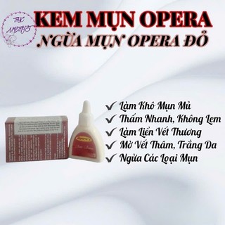 Kem chấm mụn , mờ thâm mụn Opera (đỏ)