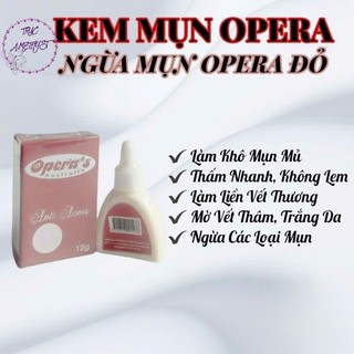Kem chấm mụn , mờ thâm mụn Opera (đỏ)
