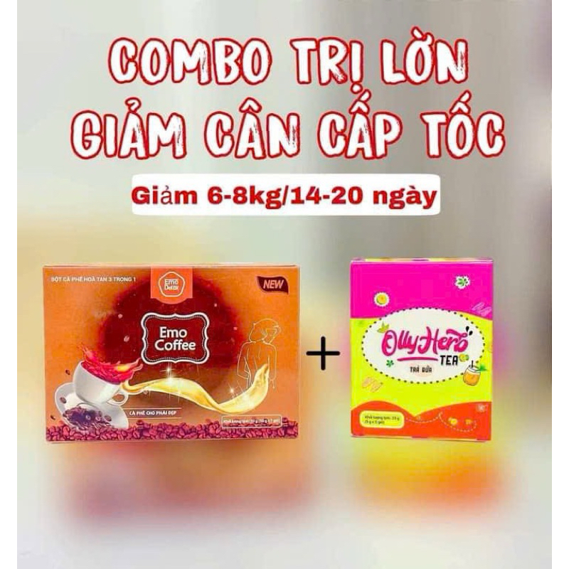 Emo Detox hỗ trợ Giảm Cân - Nuớc uống Giảm Cân EmoSlim [Có quà tặng + che tên ] chính hãng
