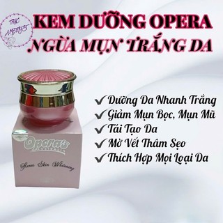 Kem dưỡng trắng da ngừa mụn Opera