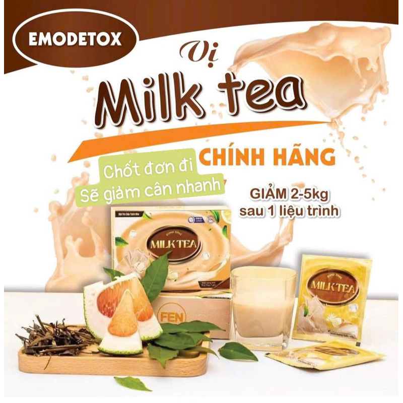 Emo Detox hỗ trợ Giảm Cân - Nuớc uống Giảm Cân EmoSlim [Có quà tặng + che tên ] chính hãng