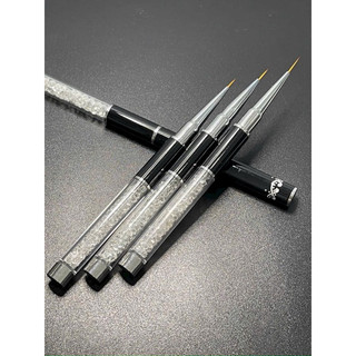 Cọ nét cán đá siêu mảnh đủ size 7-9-11mm vẽ móng chuẩn xịn